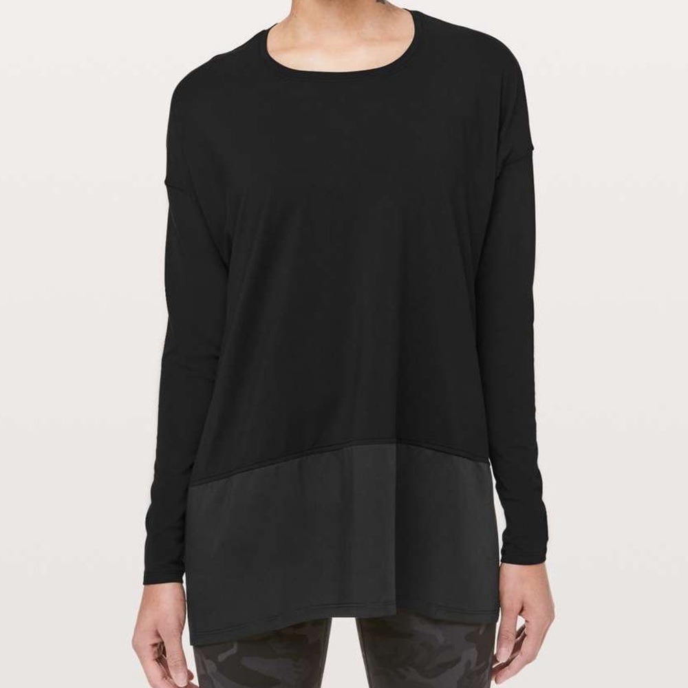 lululemon athletica Black Long Sleeve Top